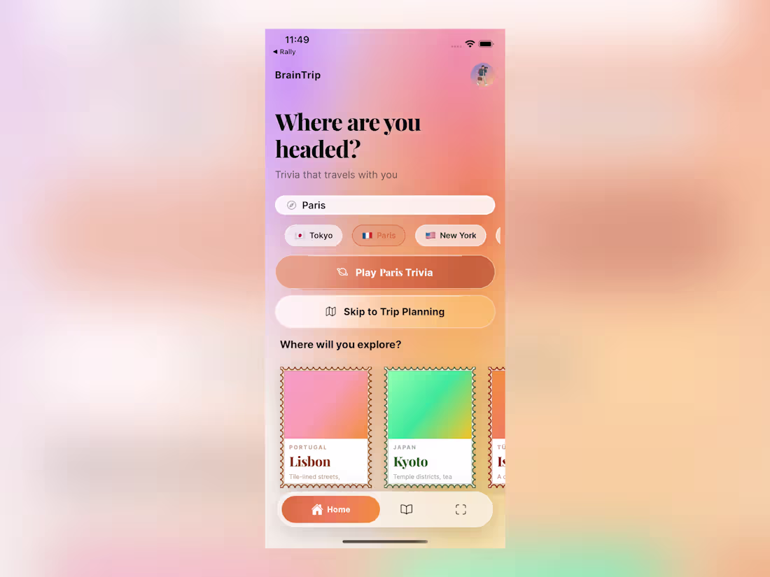 Cover image for A React Native iOS app