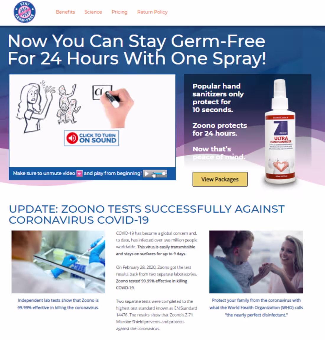 Cover image for Copywriting - Sales Page / Website (E-Commerce/Health)
