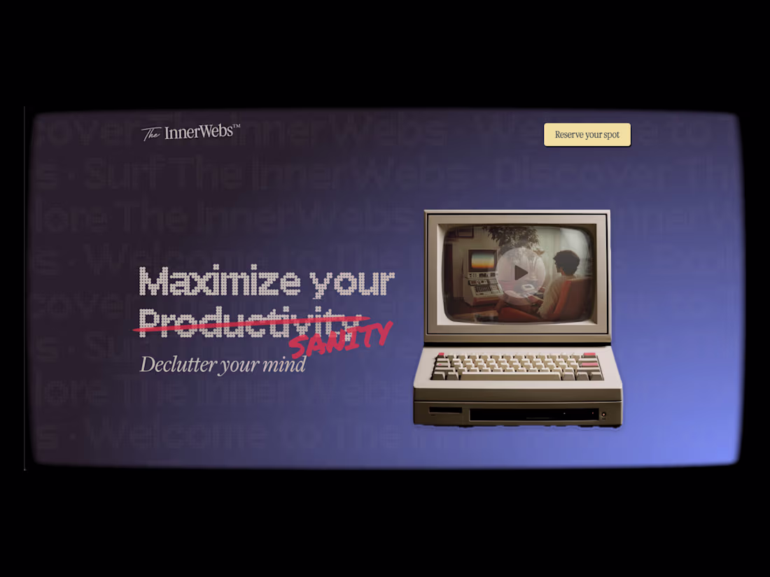 Cover image for The InnerWebs™ - Declutter your Mind