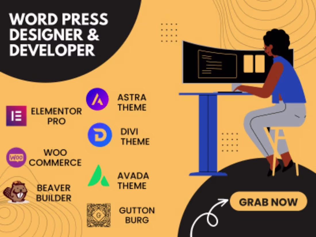 Cover image for WordPress Developer | Elementor Pro | WooCommerce | WP Bakery | 