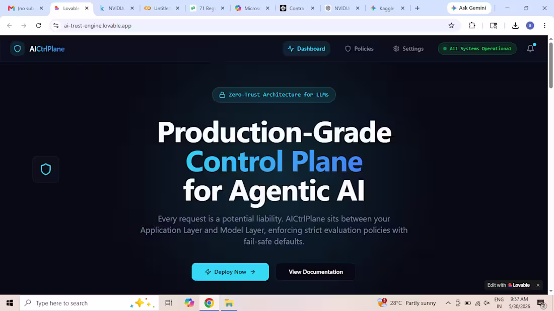 Cover image for AI Trust Engine - This