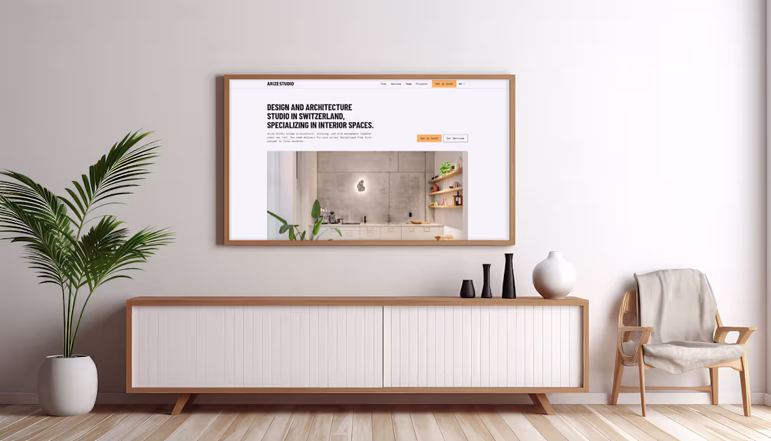 Cover image for Wix to Webflow Bilingual Website Migration for Arize Studio
