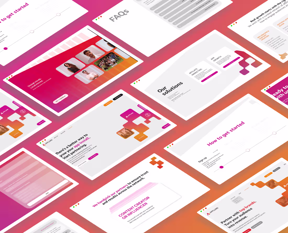 Cover image for Affluxo Website Development and Optimization