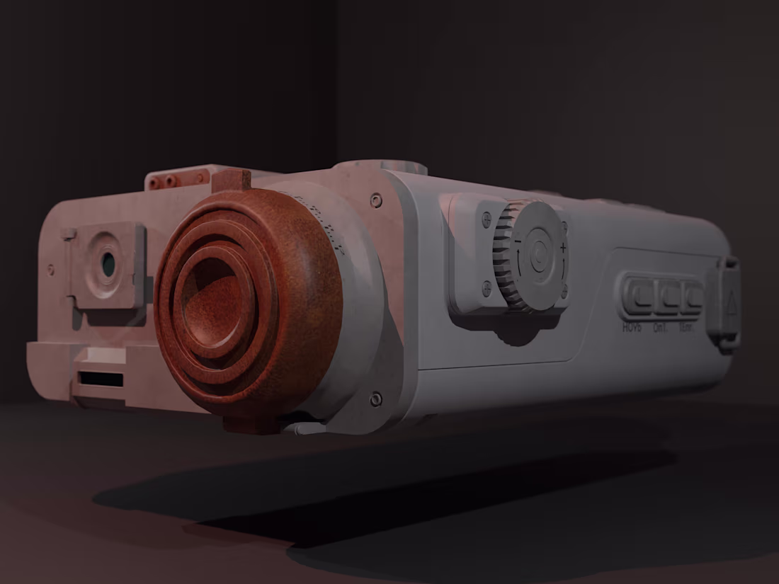 Cover image for Futuristic Mechanical Device: 3D Concept Design