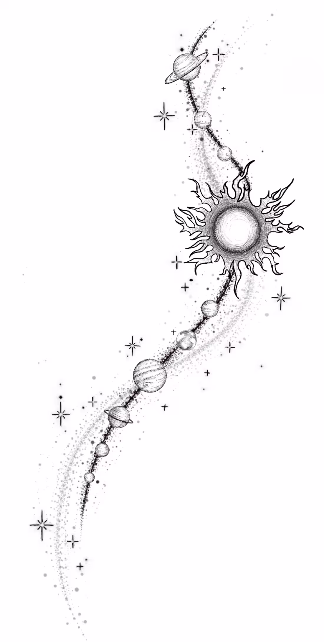 Cover image for Custom Tattoo Design – Planets