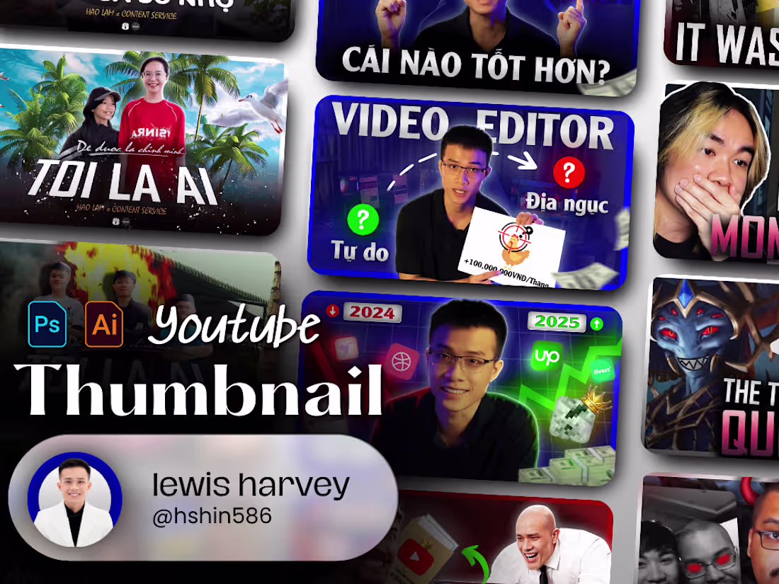 Cover image for Amazing youtube Thumbnail Design in 24 hour