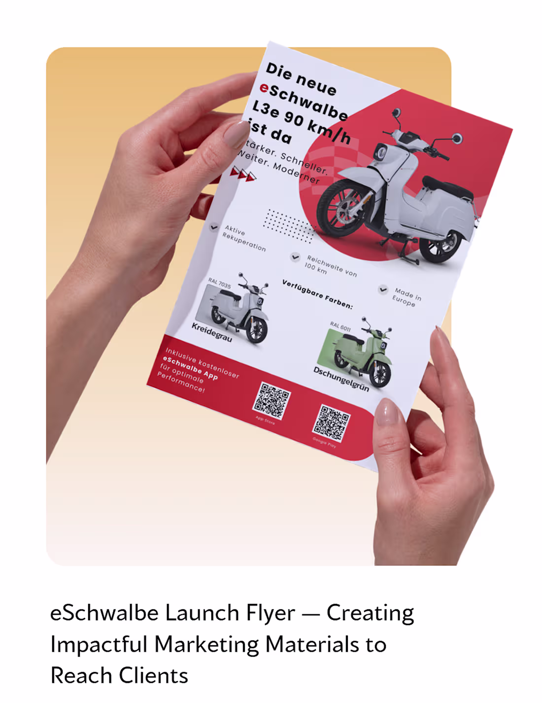 Cover image for eSchwalbe Launch Flyer — Creating
Impactful