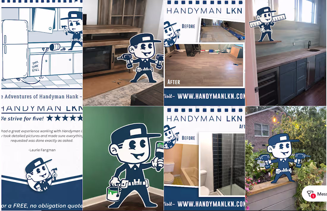 Cover image for I planned and managed Handyman