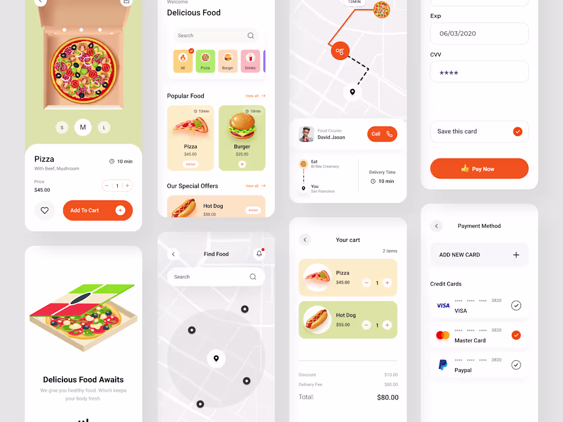 Cover image for Food Delivery - Mobile App