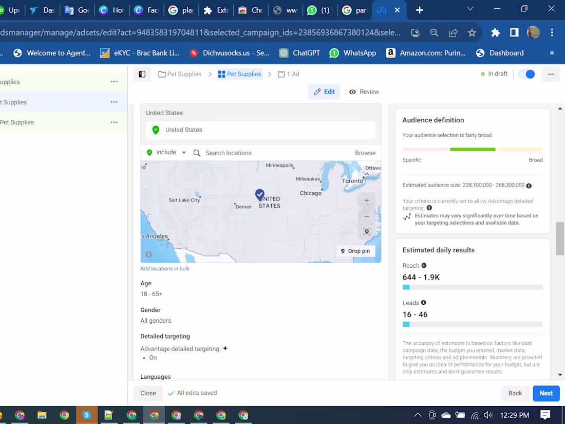 Cover image for Fb and Ig Ads Creation