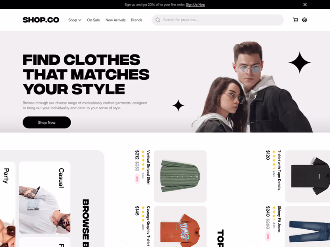 Cover image for Ecommerce Shopify Store (Figma to