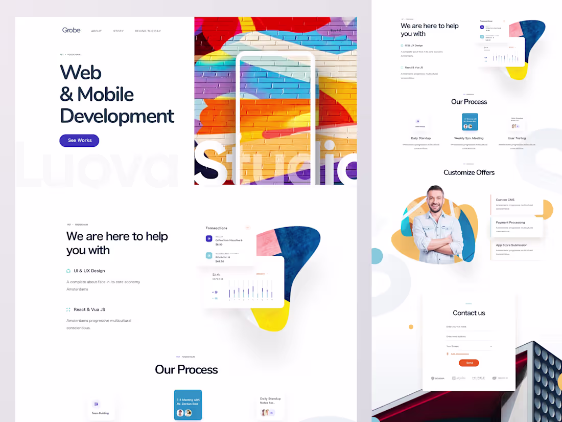 Cover image for Landing Page Design