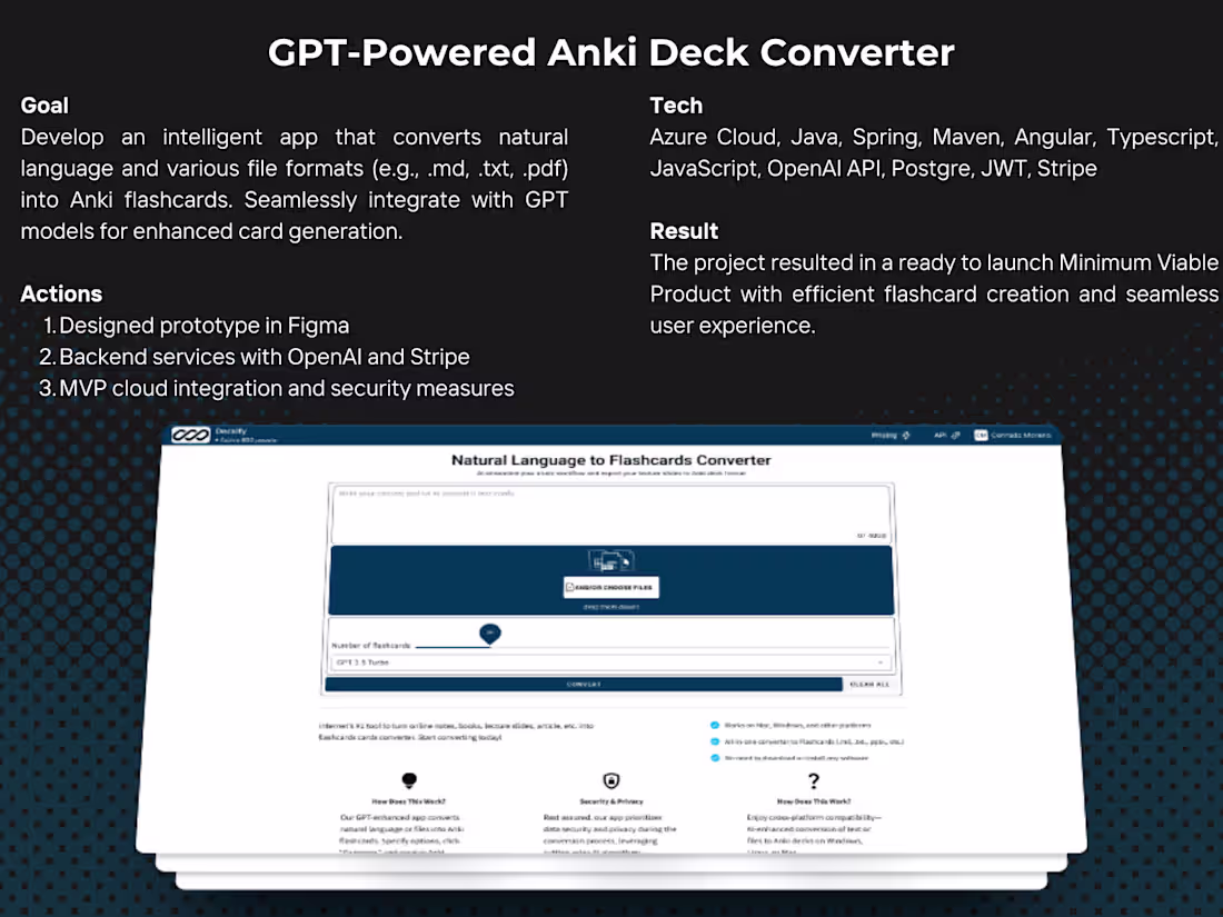 Cover image for GPT-Powered Anki Deck Converter