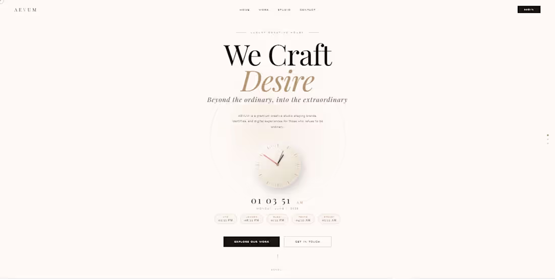 Cover image for Luxury Brand Website — Personal