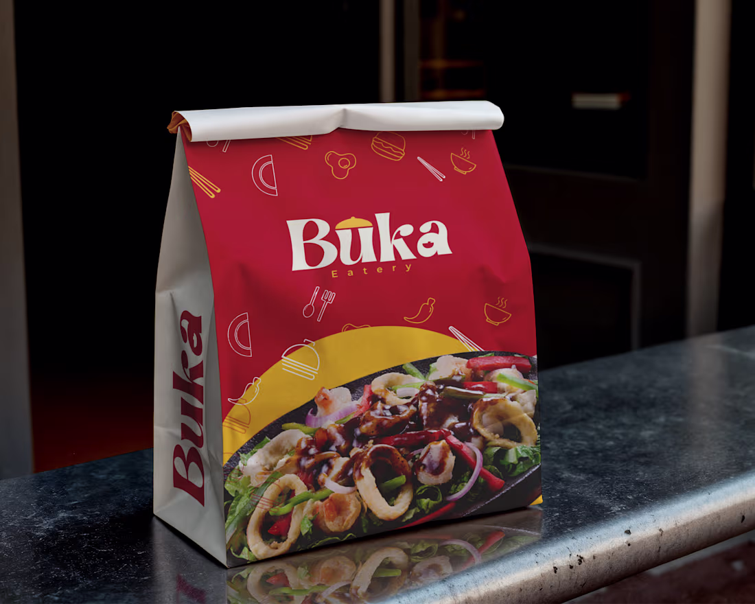 Cover image for BUKA Brand Identity Design
