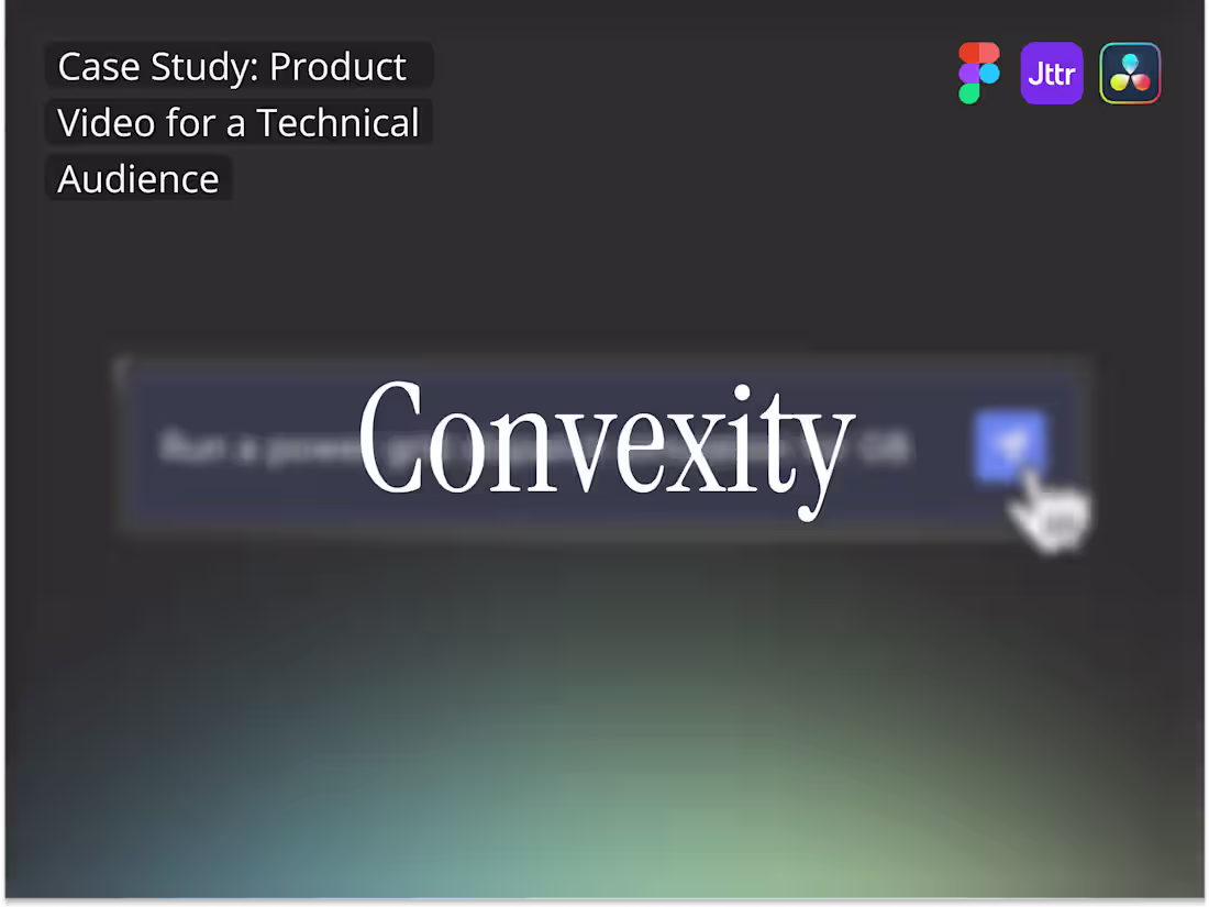 Cover image for Convexity - Product Launch Video