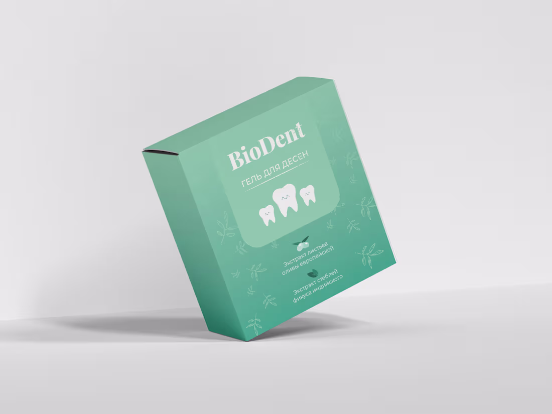 Cover image for Packaging Design for "BioDent Oral Care"