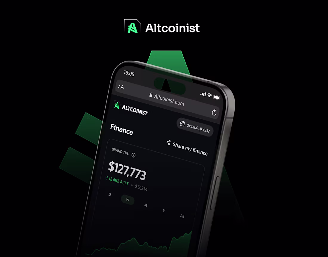 Cover image for Altcoinist platform design