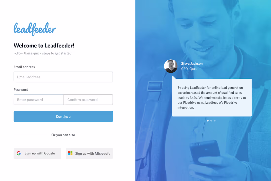 Cover image for Leadfeeder Onboarding