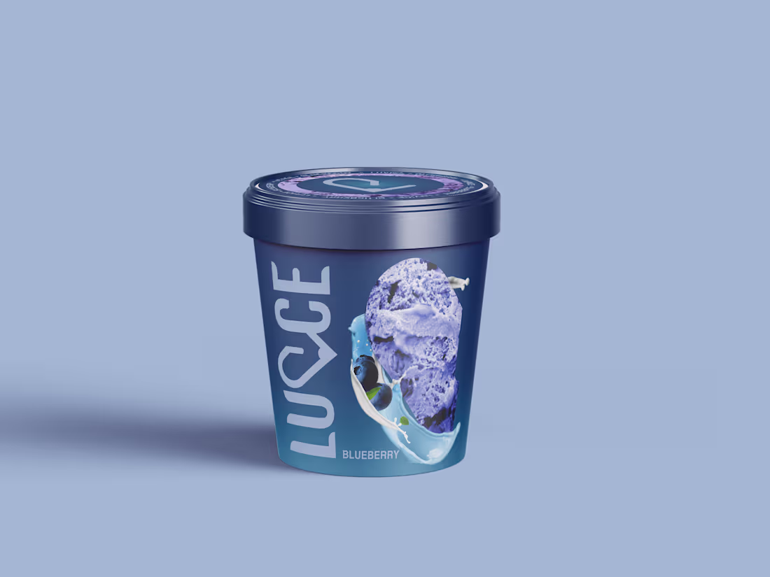 Cover image for LUVICE Ice-cream Tub Packaging