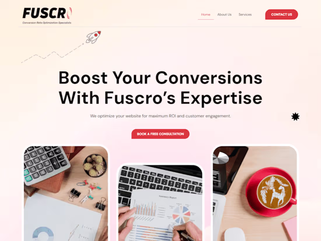 Cover image for Fuscro Agency Website