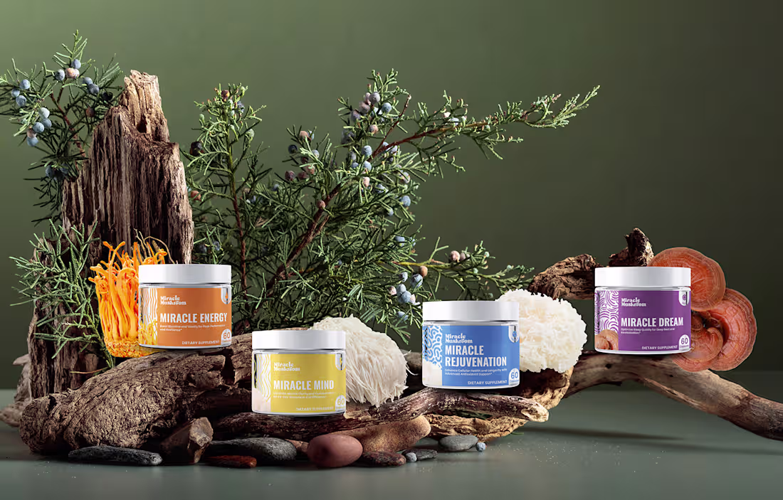 Cover image for Miracle Mushroom - Brand Identity design :: Behance