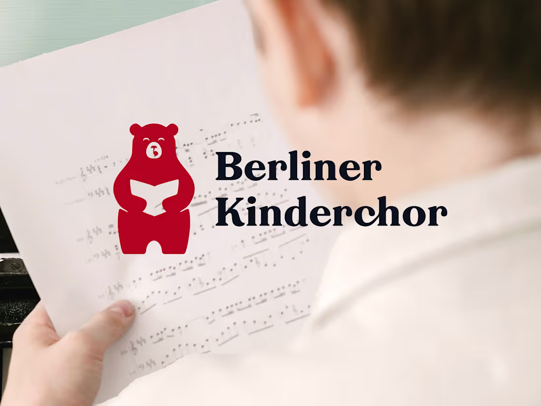 Cover image for Berliner Kinderchor | Visual Identity & Logo Redesign