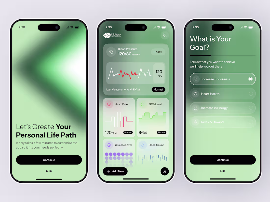 Cover image for Modern HealthTech Mobile App Redesign