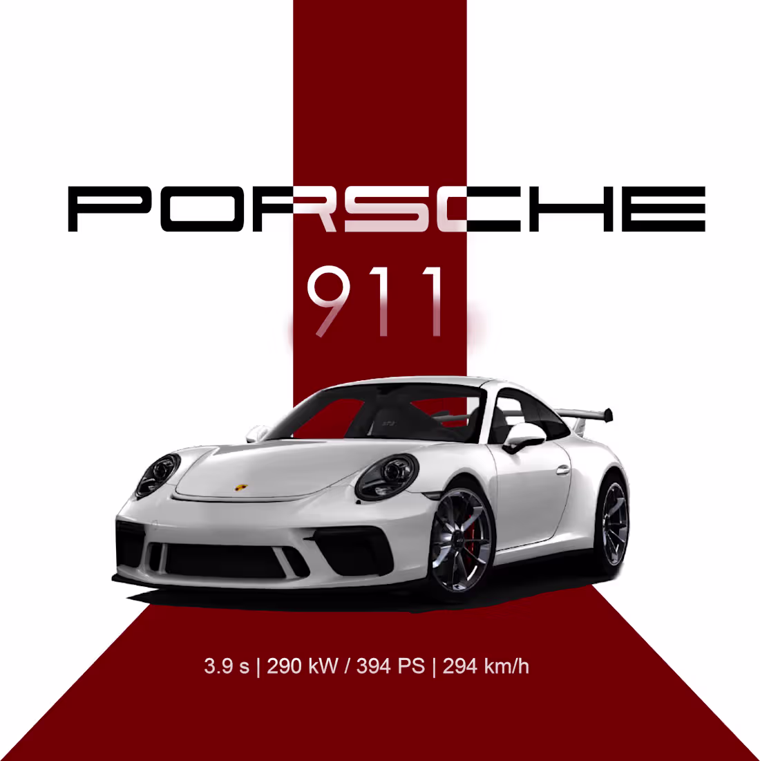 Cover image for Porsche 911 Minimalist Poster