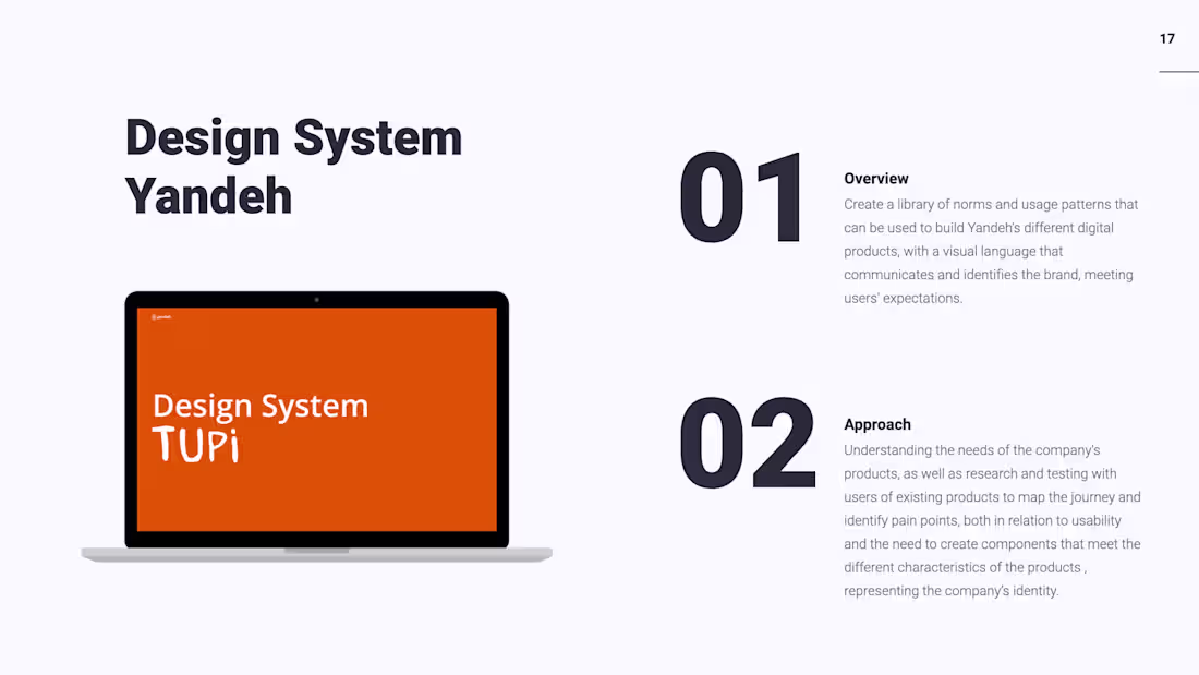 Cover image for Yandeh's Design System and App