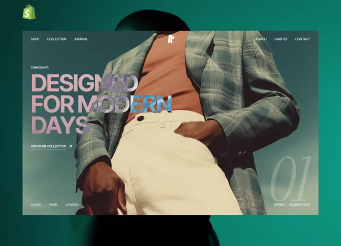 Cover image for Shopify Fashion Website