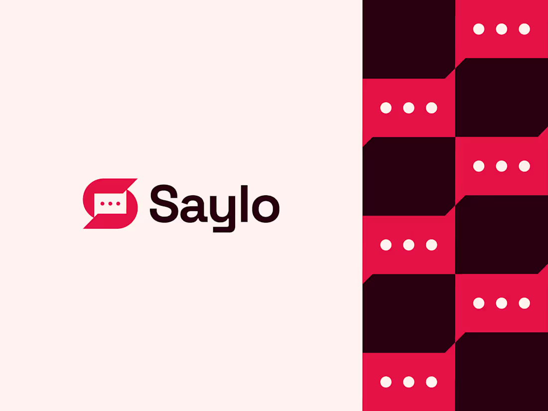 Cover image for Designed this logo last year for a fictional chat app called...