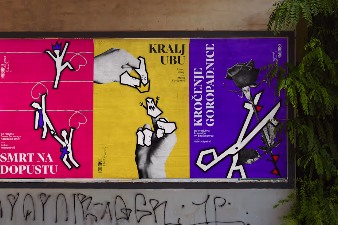 Cover image for Visual Identity Redesign for Kerempuh Theatre posters