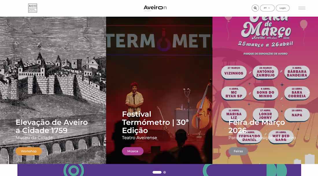 Cover image for Municipal events platform with QR-code