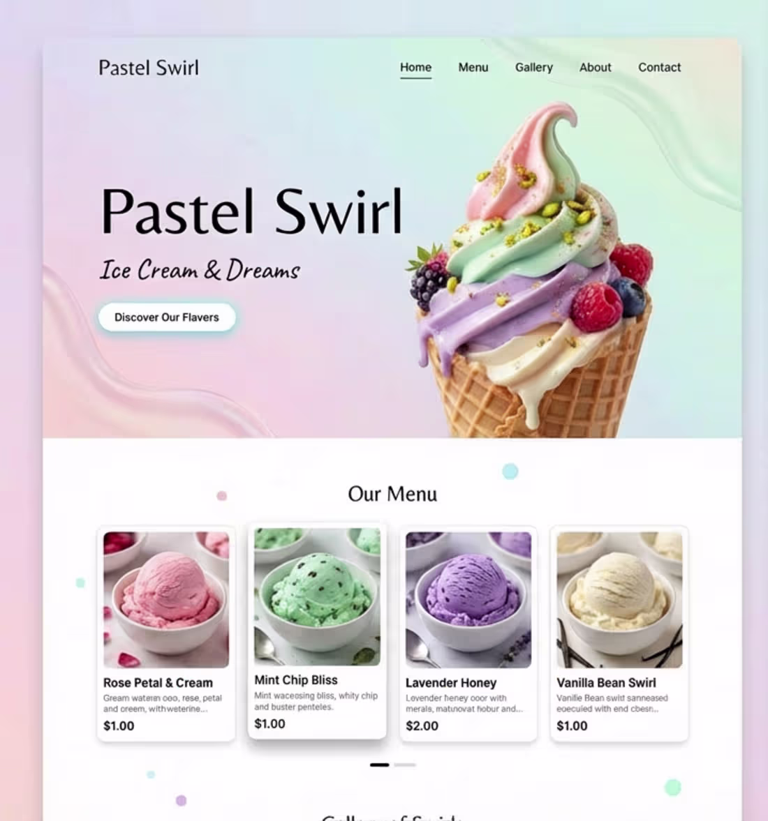 Cover image for Made this ice cream parlour