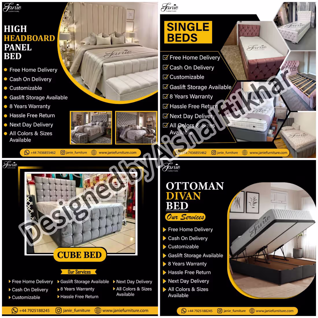 Cover image for Client Furniture business social media posts