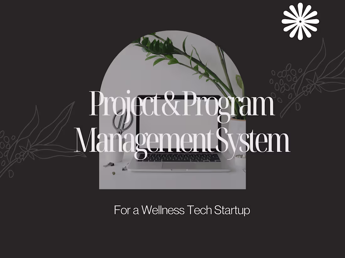 Cover image for Project Management System Implementation