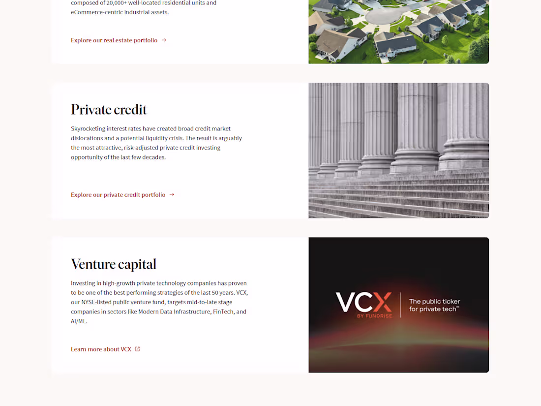 Cover image for A premium investment platform designed