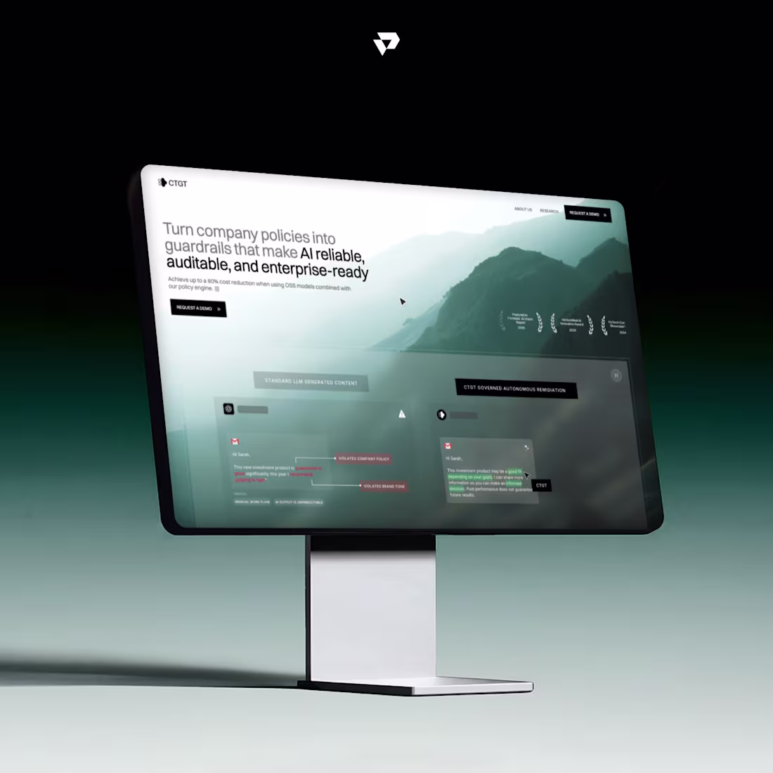 Cover image for CTGT: Brand + Website 