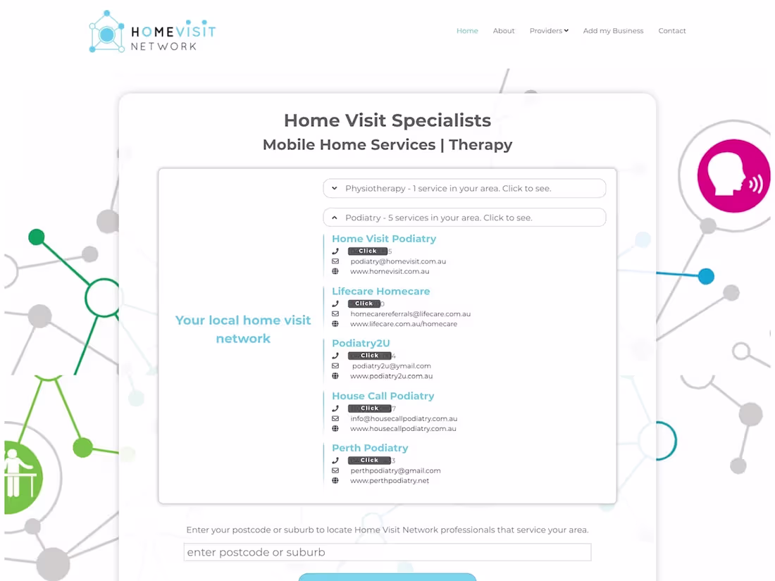 Cover image for Home Visit Network
