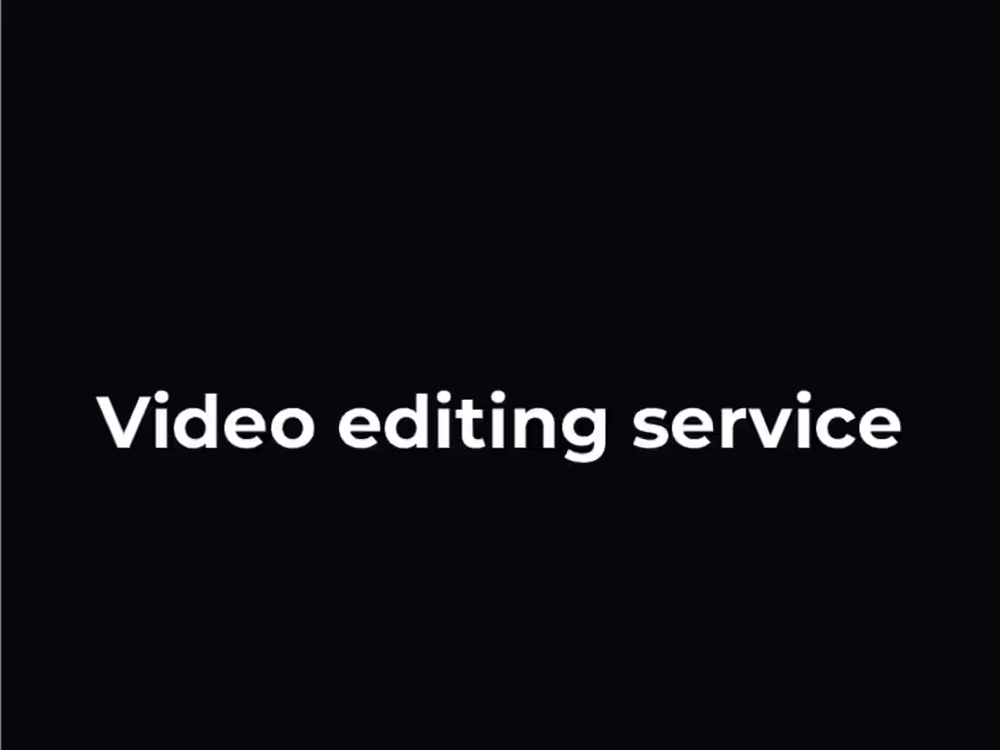 Cover image for Video editing for multiple services
