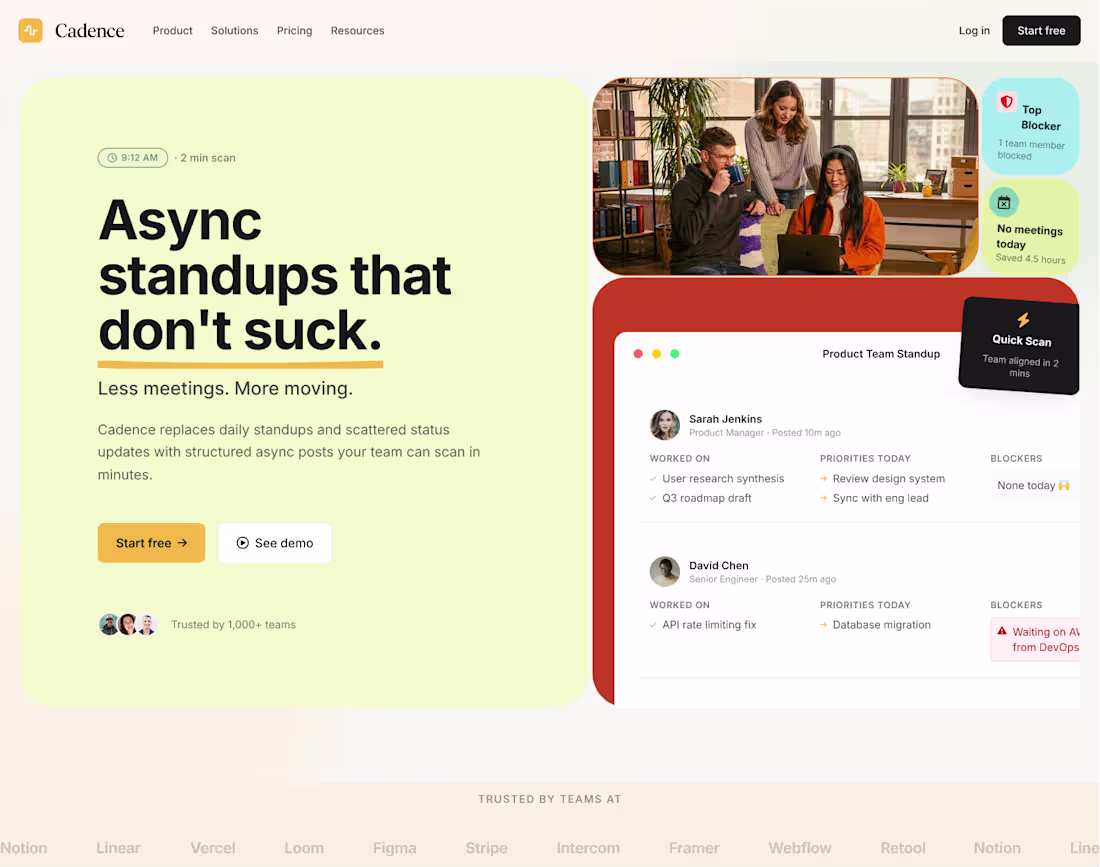 Cover image for A SaaS based webdesign