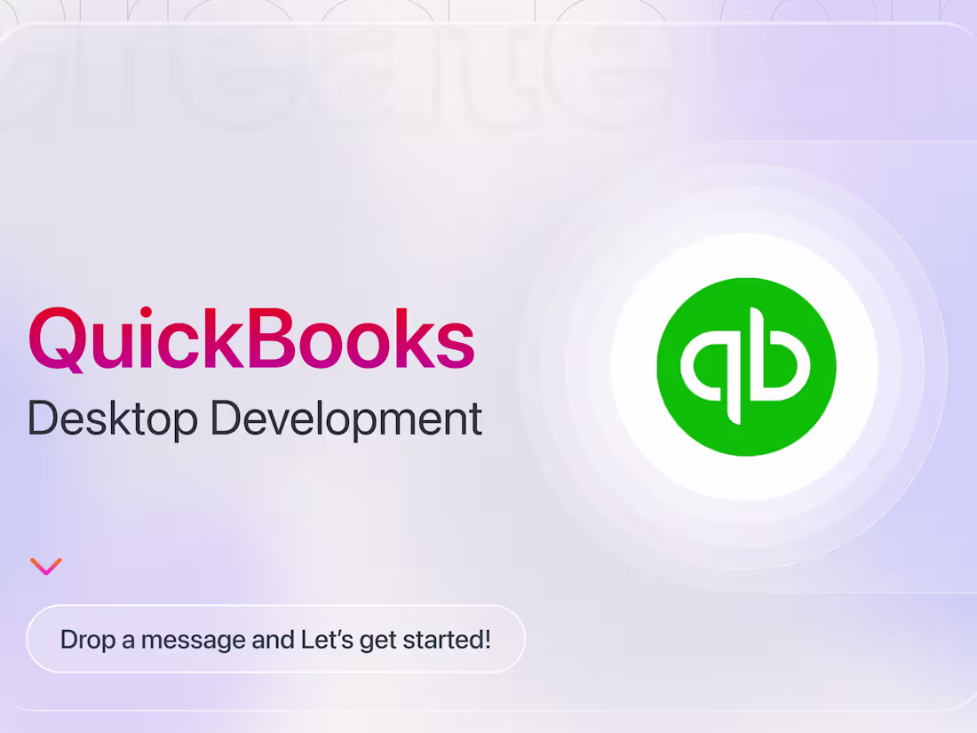 Cover image for Create an adapter to integrate QuickBooks Desktop