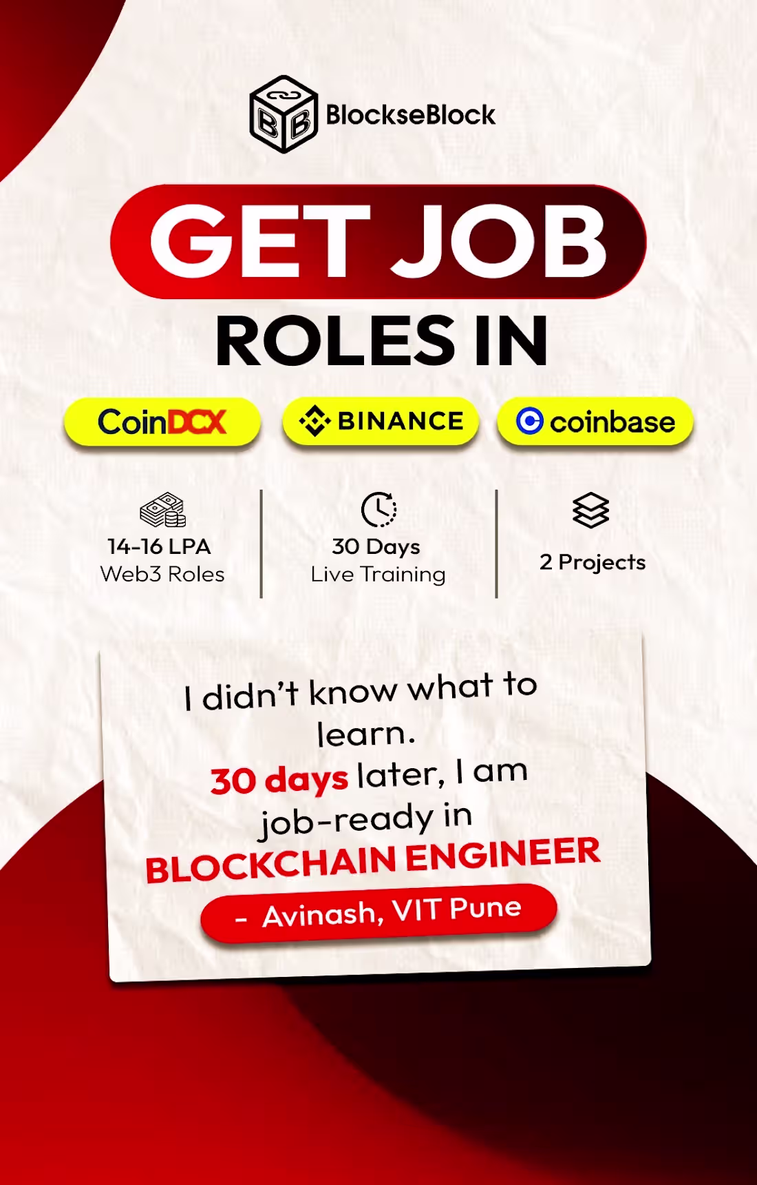 Cover image for Get Job Roles in Web3 – Blockchain Engineer