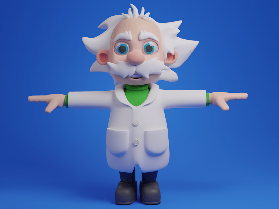 Cover image for High Quality 3D Character Model for Game