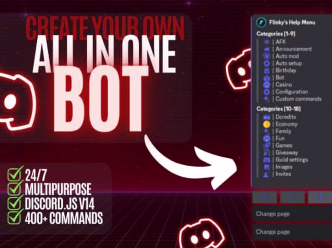 Cover image for Custom Discord Bot