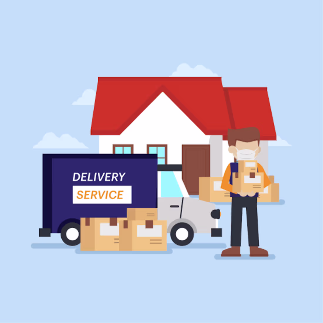 Cover image for Delivery service 