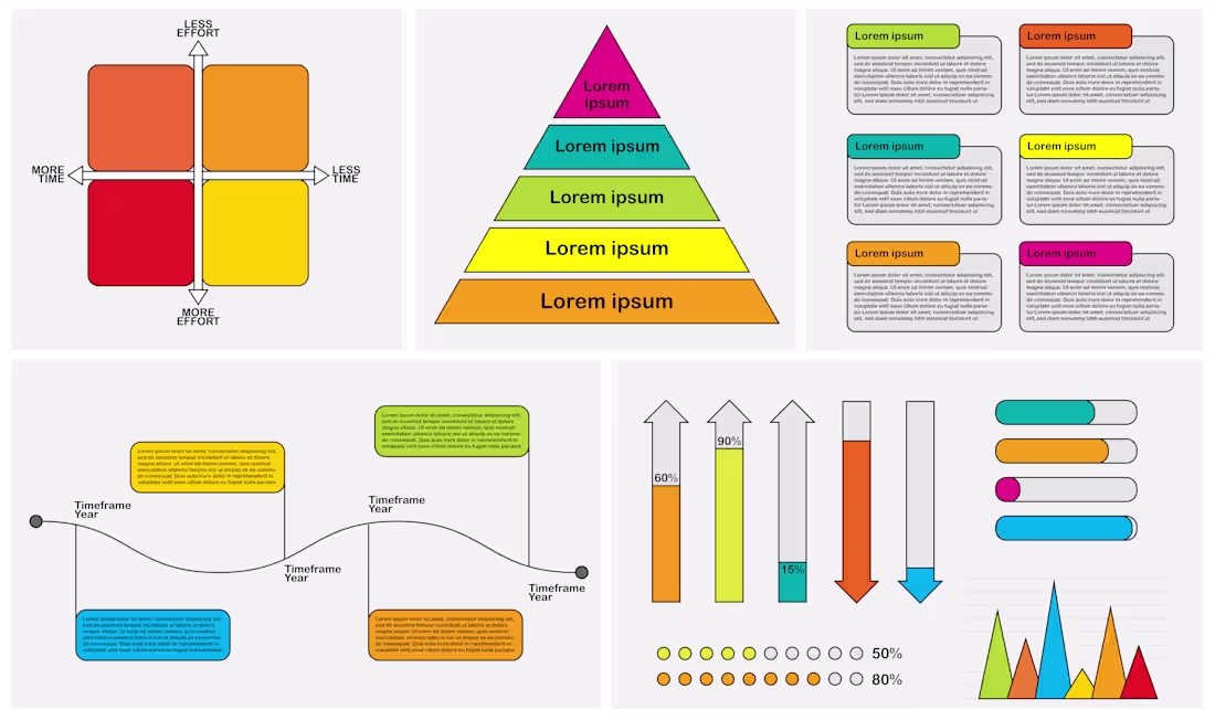 Cover image for Business Presentation Elements - Vector