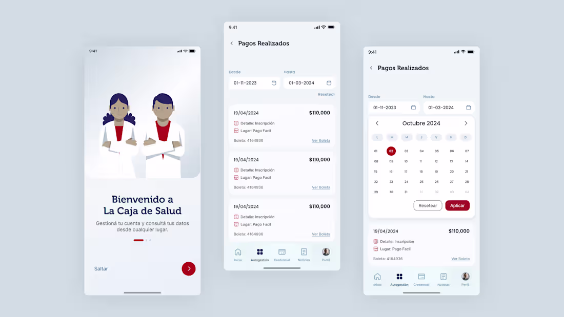 Cover image for Health Insurance App Design