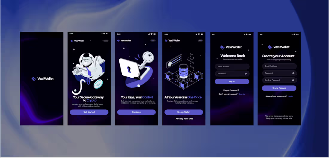Cover image for Vexi Crypto Wallet